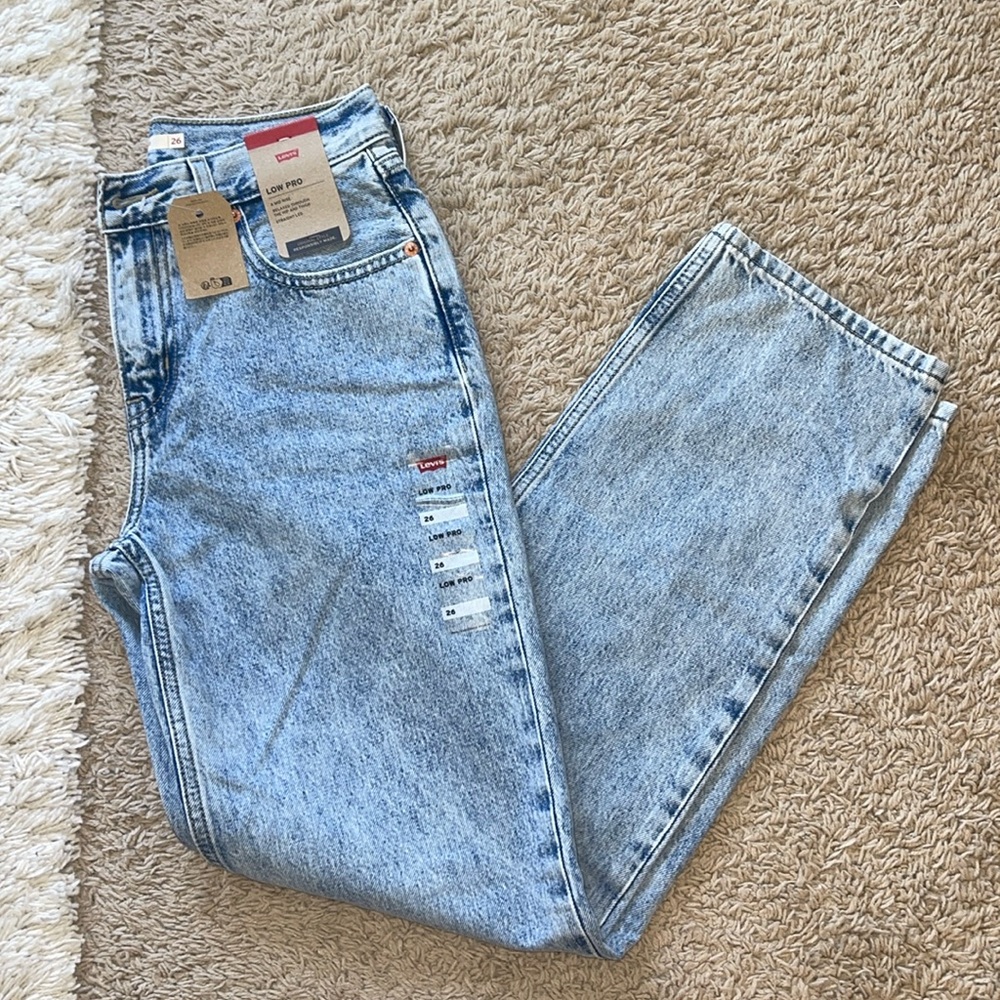 Levi’s Low Pro Straight Jeans